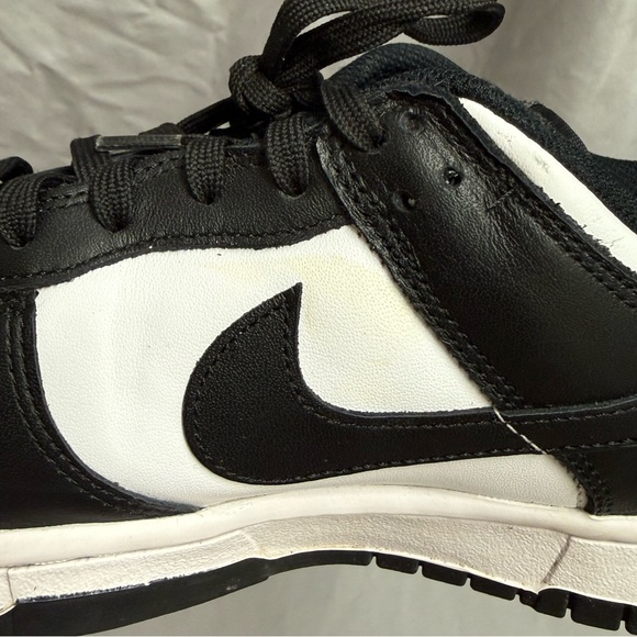 Nike Dunk Low Black and White Size 10.5 - Picture 7 of 12
